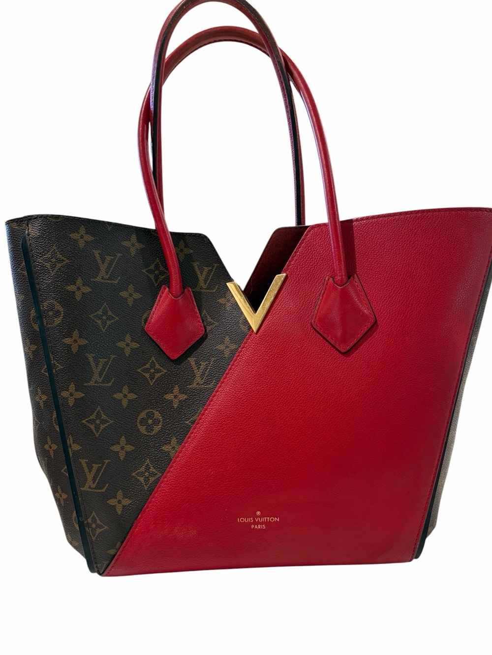 Louis Vuitton Monogram Kimono MM V Tote Bag – Cerise (Cherry Red) Authentic